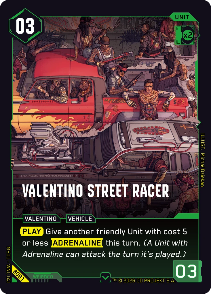 Valentino Street Racer Beta