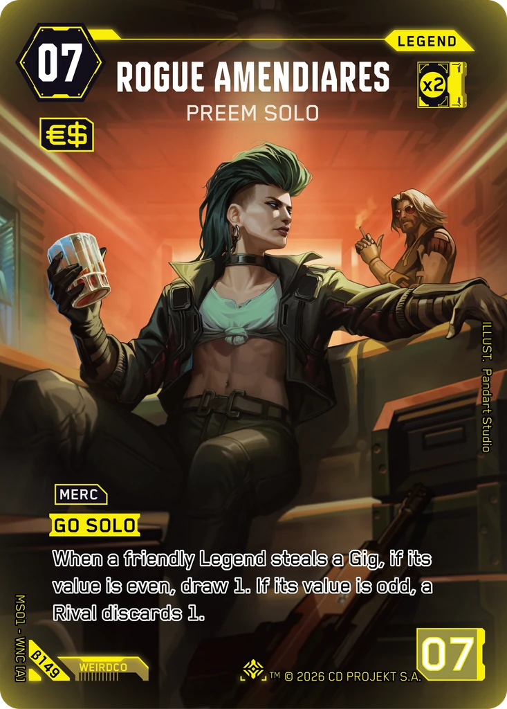 Rogue Amendiares - Preem Solo Iconic Beta