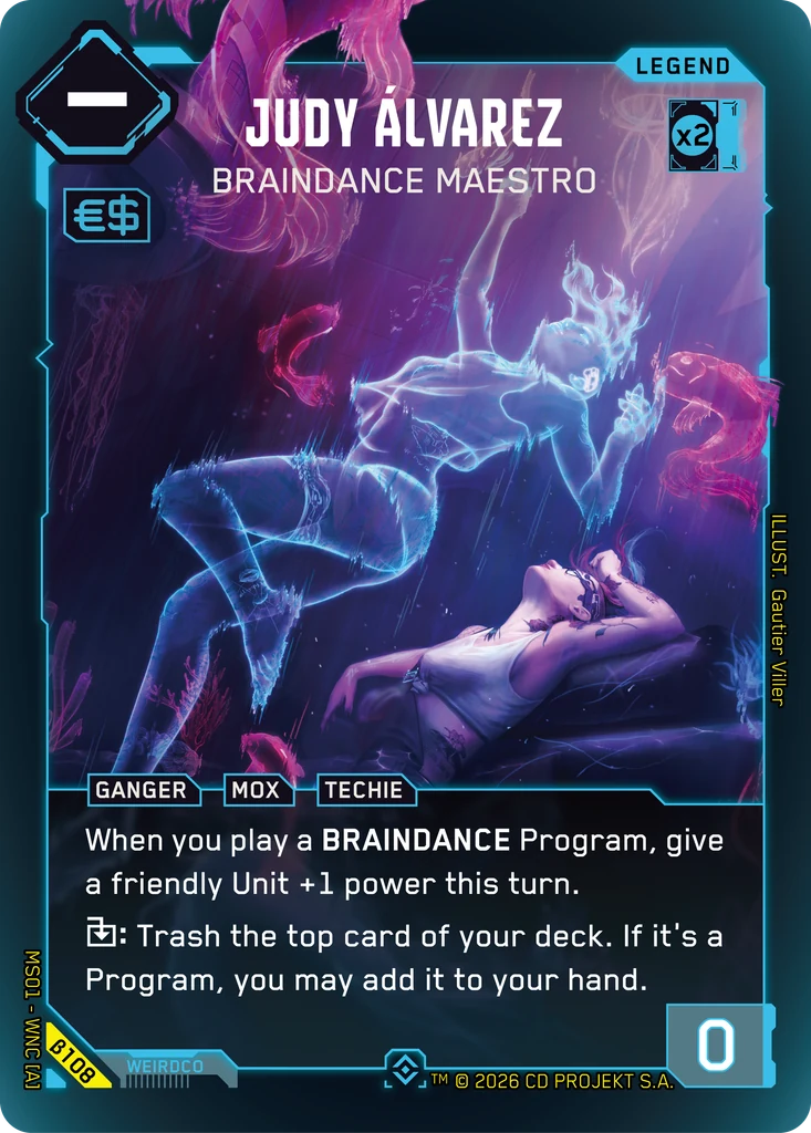 Judy Álvarez - Braindance Maestro Beta