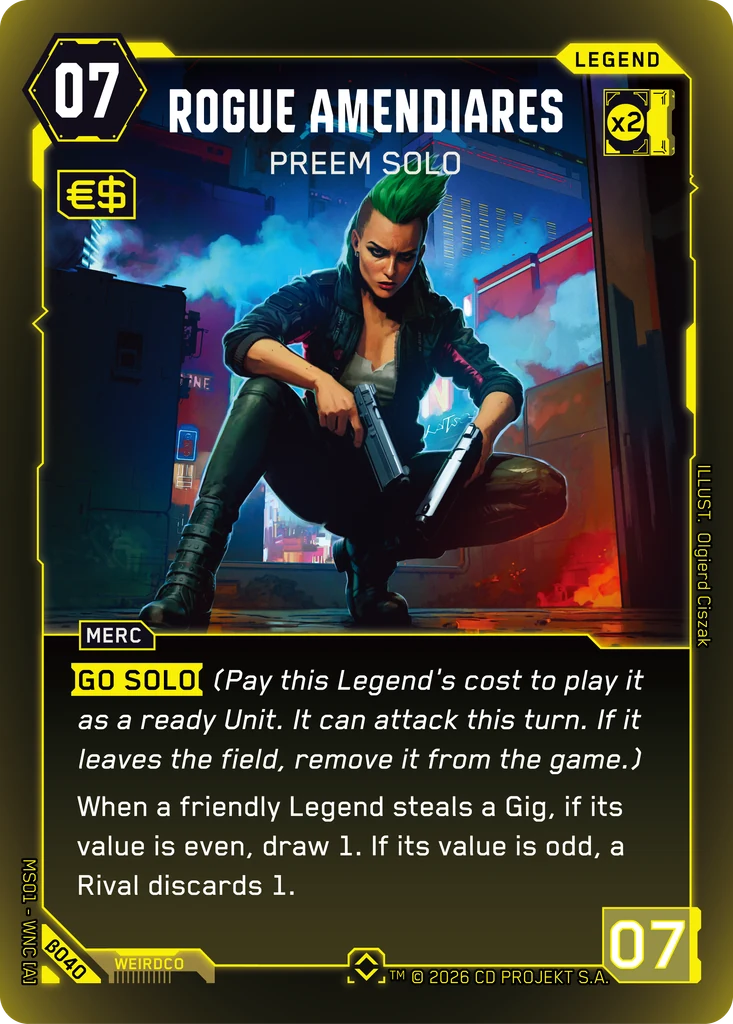 Rogue Amendiares - Preem Solo Beta
