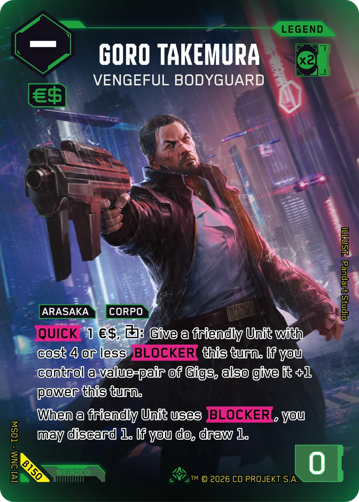 Goro Takemura - Vengeful Bodyguard Iconic Beta