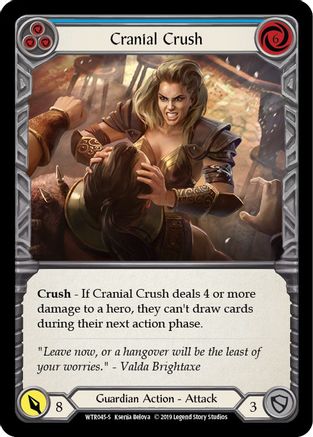 Cranial Crush (WTR045) - Welcome to Rathe Unlimited Edition Rainbow Foil