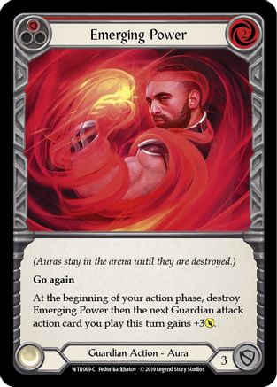 Emerging Power (Red) (WTR069) - Welcome to Rathe Unlimited Edition
