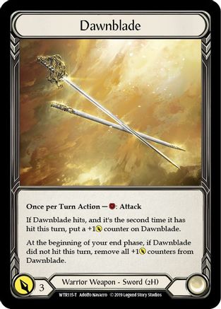 Dawnblade // Quicken (WTR115) - Welcome to Rathe Unlimited Edition