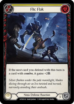Flic Flak (Yellow) (WTR093) - Welcome to Rathe Unlimited Edition Rainbow Foil