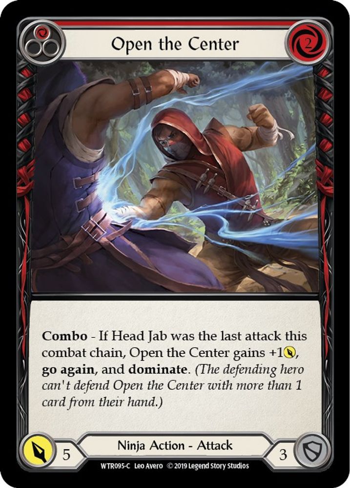 Open the Center (Red) (WTR095)  1st Edition