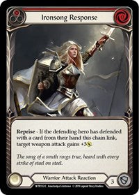 Ironsong Response (Red) Rainbow Foil Alpha
