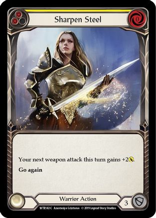 Sharpen Steel (Yellow) (WTR142) - Welcome to Rathe 1st Edition