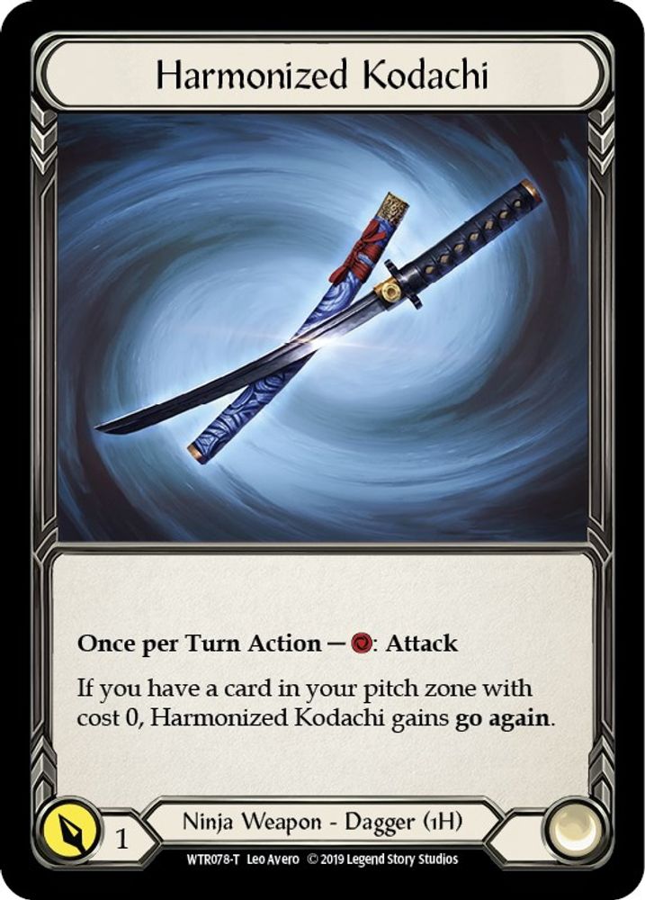 Harmonized Kodachi // Katsu (WTR078)  Unlimited Edition