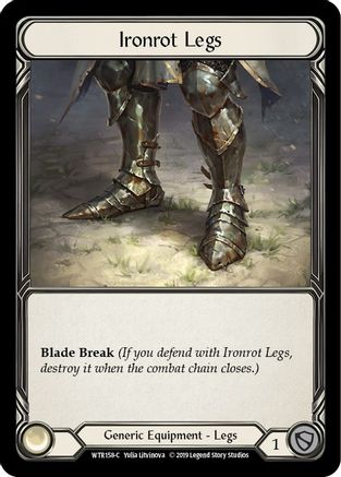 Ironrot Legs (WTR158) - Welcome to Rathe Unlimited Edition Rainbow Foil