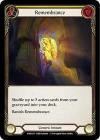 Remembrance Rainbow Foil Unlim
