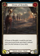 Drone of Brutality (Blue) (WTR166)  Unlimited Edition Rainbow Foil