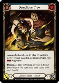 Demolition Crew (Blue) Rainbow Foil Unlim