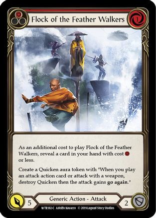Flock of the Feather Walkers (Red) (WTR182) - Welcome to Rathe Unlimited Edition