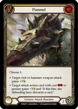 Pummel (Yellow) (WTR207) - Welcome to Rathe 1st Edition