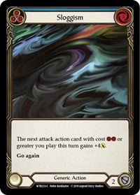 Sloggism (Blue) Rainbow Foil Alpha