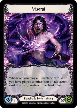 Viserai - HER015 (HER015) - Flesh and Blood: Promo Cards 1st Edition Rainbow Foil