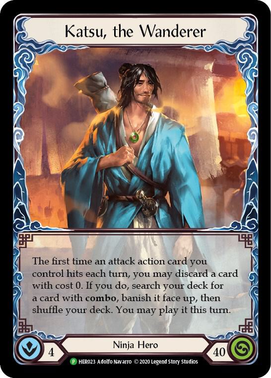 Katsu, the Wanderer Rainbow Foil Promo