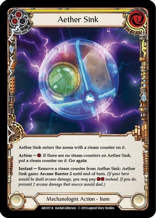 Aether Sink (ARC017) - Arcane Rising Unlimited Edition Rainbow Foil