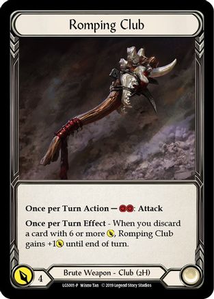Romping Club - LGS001 (LGS001) - Flesh and Blood: Promo Cards 1st Edition Cold Foil