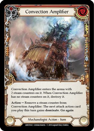 Convection Amplifier (ARC019) - Arcane Rising Unlimited Edition Rainbow Foil