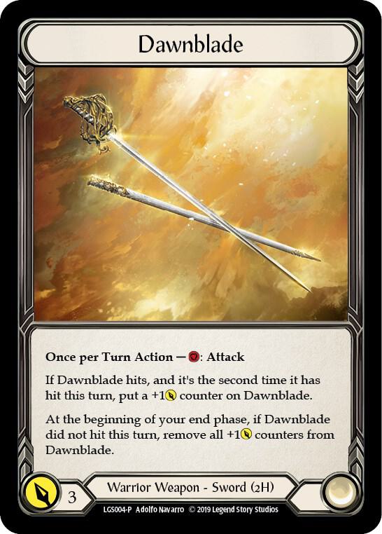 Dawnblade Cold Foil Promo