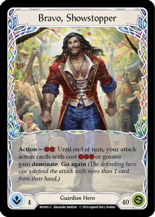 Bravo, Showstopper (BVO001) - Hero Deck: Bravo 1st Edition