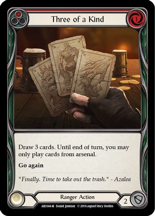 Three of a Kind (ARC044) - Arcane Rising Unlimited Edition