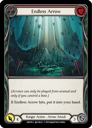 Endless Arrow (ARC045) - Arcane Rising 1st Edition