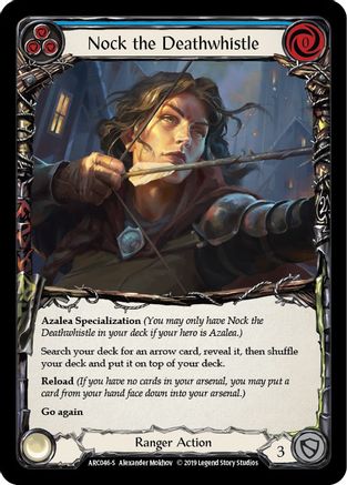 Nock the Deathwhistle (ARC046) - Arcane Rising Unlimited Edition
