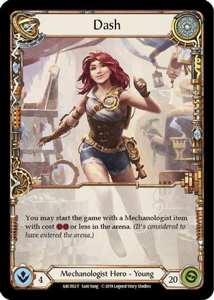 Dash // Viserai (ARC002) - Arcane Rising 1st Edition