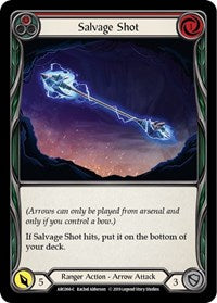 Salvage Shot (Red) Rainbow Foil 1st Ed