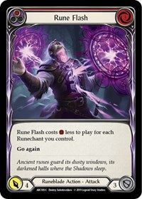 Rune Flash (Red) Rainbow Foil Unlim