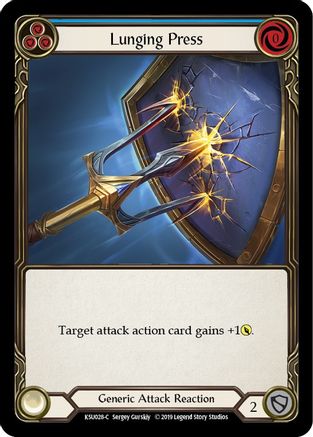 Lunging Press (KSU028) - Hero Deck: Katsu 1st Edition