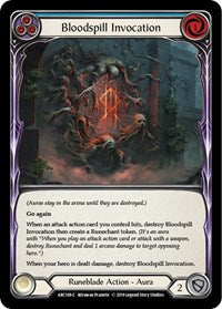 Bloodspill Invocation (Blue) 1st Ed
