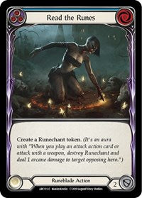 Read the Runes (Blue) Rainbow Foil Unlim