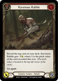 Ravenous Rabble (Red) 1st Ed