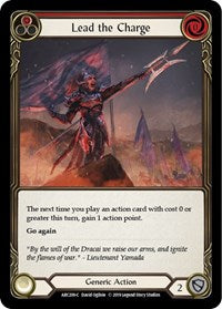 Lead the Charge (Red) Rainbow Foil 1st Ed