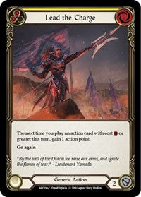 Lead the Charge (Yellow) Rainbow Foil 1st Ed