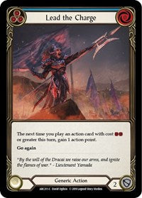 Lead the Charge (Blue) Rainbow Foil Unlim
