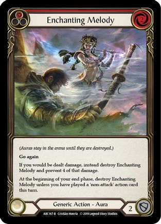 Enchanting Melody (Red) (ARC167) - Arcane Rising 1st Edition