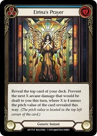 Eirina's Prayer (Blue) Rainbow Foil 1st Ed