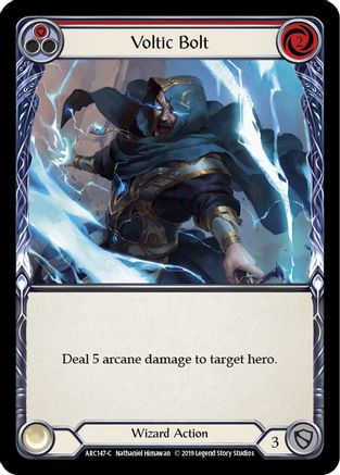 Voltic Bolt (Red) (ARC147) - Arcane Rising Unlimited Edition
