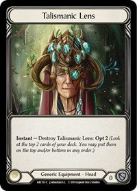 Talismanic Lens 1st Ed