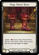Mage Master Boots (ARC154)  1st Edition Cold Foil