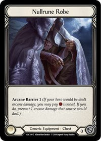 Nullrune Robe Cold Foil 1st Ed