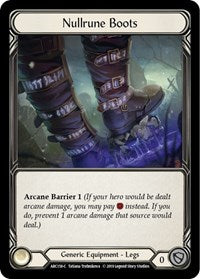 Nullrune Boots 1st Ed
