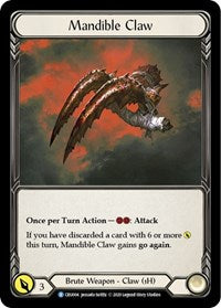 Mandible Claw 1st Ed