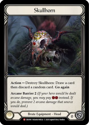 Skullhorn (CRU006) - Crucible of War Unlimited Edition
