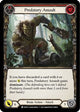 Predatory Assault (Red) (CRU013)  1st Edition Rainbow Foil